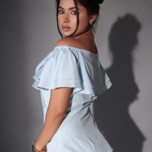 Off Shoulder Ruffle Top